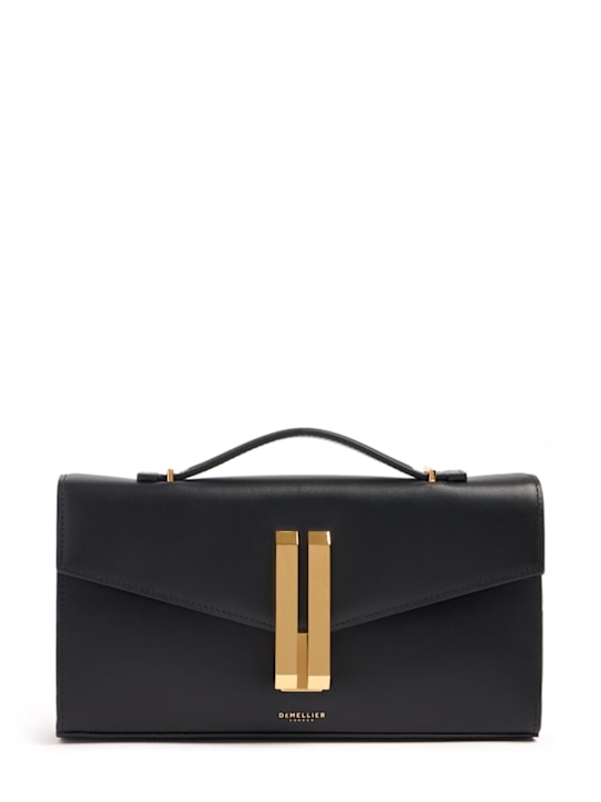 DeMellier Vancouver smooth leather clutch