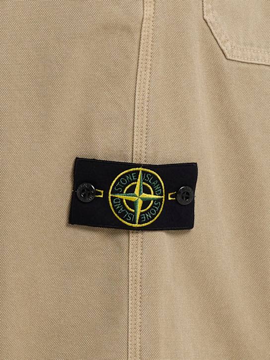 Stone Island Vintage effect cotton pants 4 Stone Island Vintage effect cotton pants
