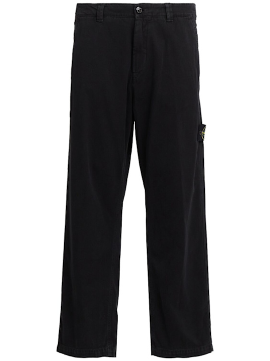 Stone Island Vintage effect cotton pants 5 Stone Island Vintage effect cotton pants