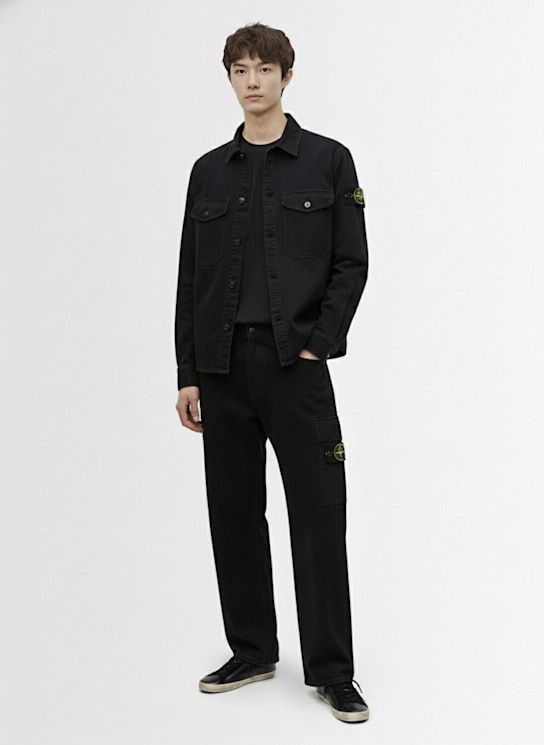 Stone Island Vintage effect cotton pants 6 Stone Island Vintage effect cotton pants