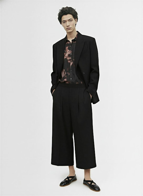 Dries Van Noten Clasen floral print silk shirt