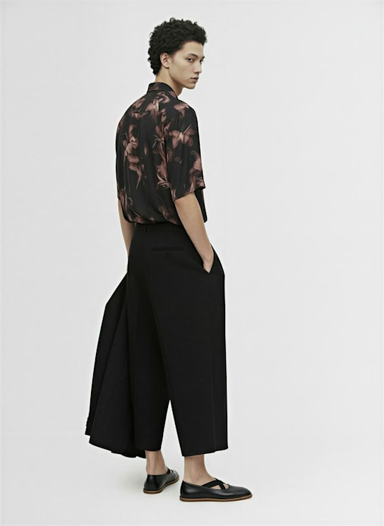 Dries Van Noten Clasen floral print silk shirt