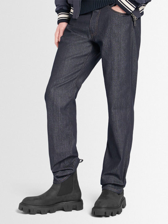 Moncler Peak City leather Chelsea boots