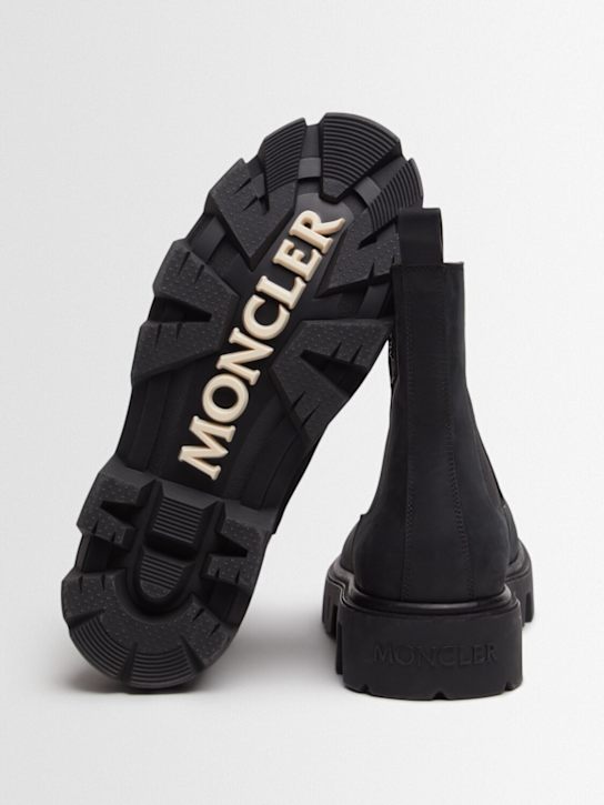 Moncler Peak City leather Chelsea boots