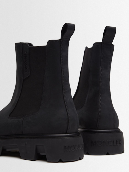 Moncler Peak City leather Chelsea boots