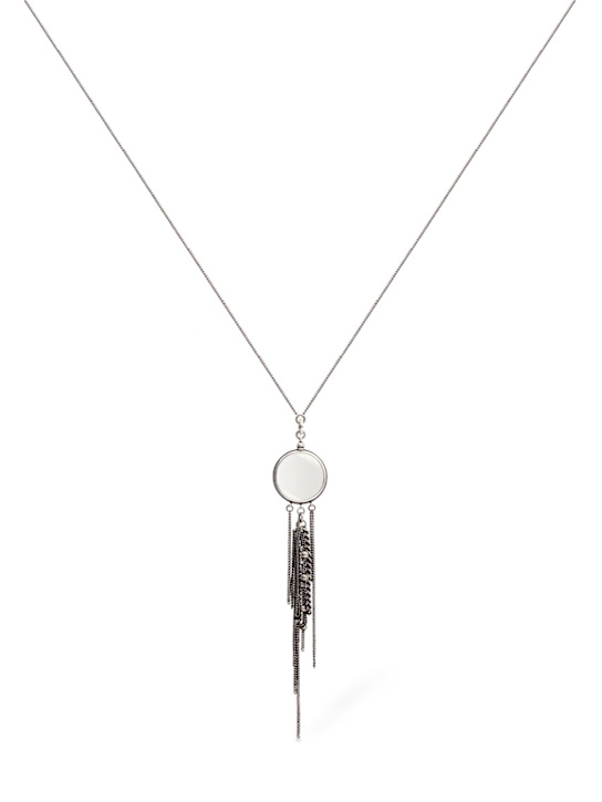 Ann Demeulemeester Sanne necklace w/ medallion & chains