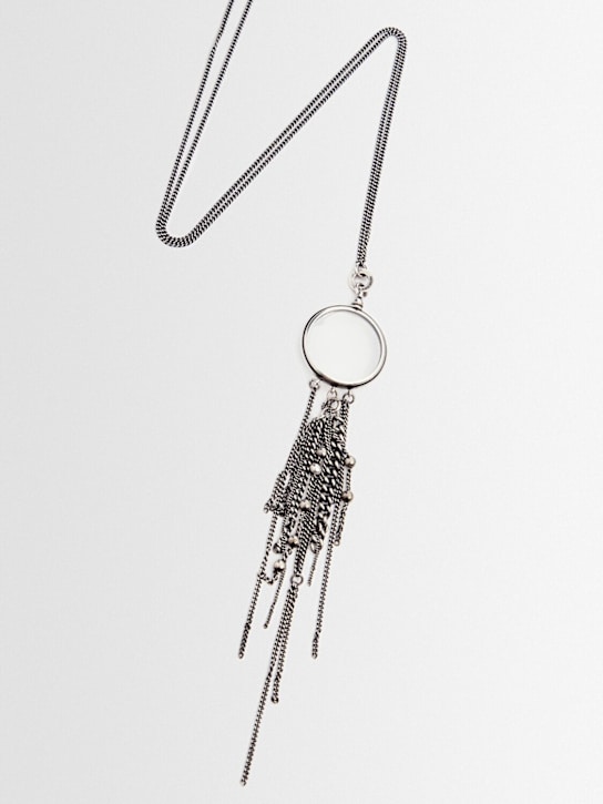 Ann Demeulemeester Sanne necklace w/ medallion & chains