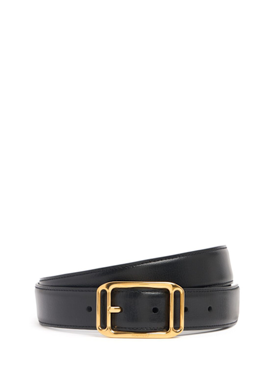 Tom Ford 38mm glossy leather belt