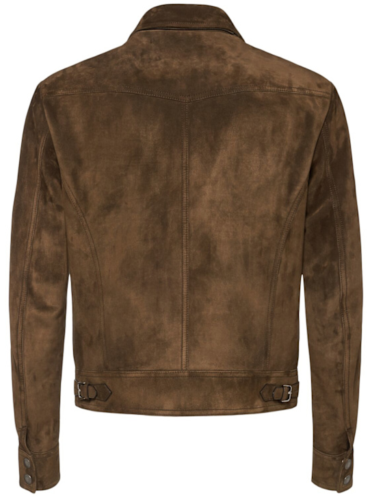 Tom Ford Soft suede zip-up leather jacket 4 Tom Ford Soft suede zip-up leather jacket