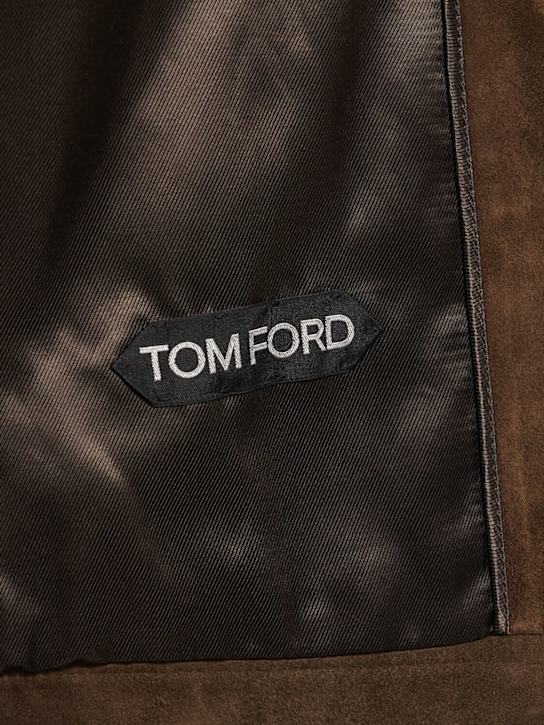 Tom Ford Soft suede zip-up leather jacket 6 Tom Ford Soft suede zip-up leather jacket