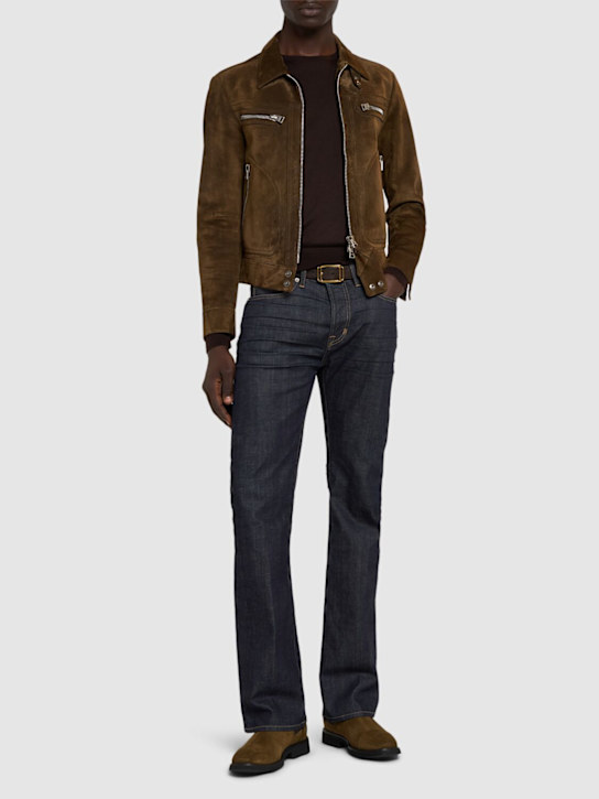 Tom Ford Cotton denim bootcut jeans