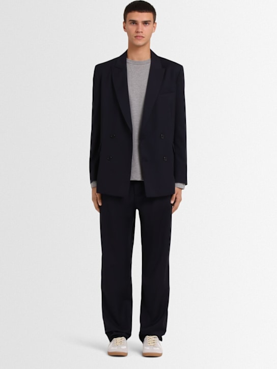 The Core Wool twill chino wide pants 9 The Core Wool twill chino wide pants