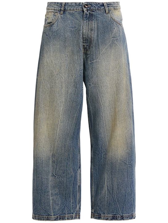 Lc23 Cotton denim wide jeans