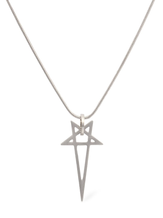 Rick Owens Pentagram necklace