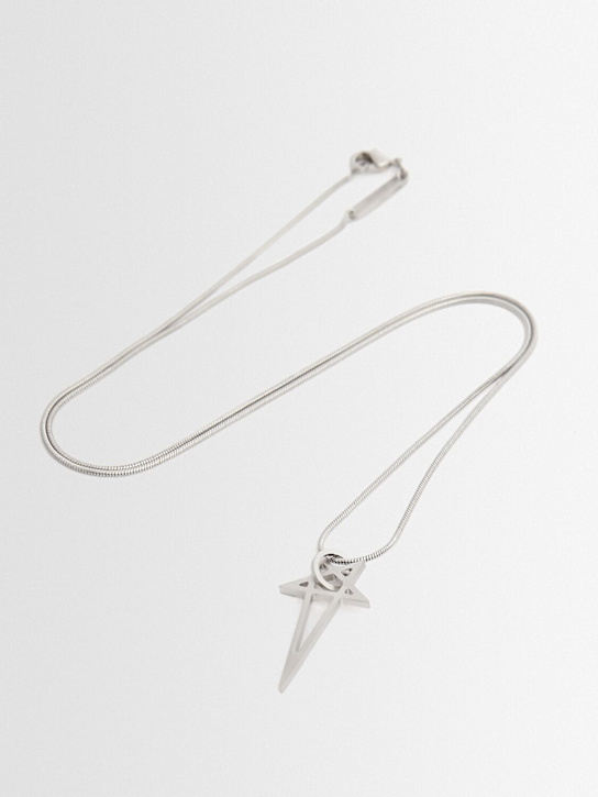 Rick Owens Pentagram necklace