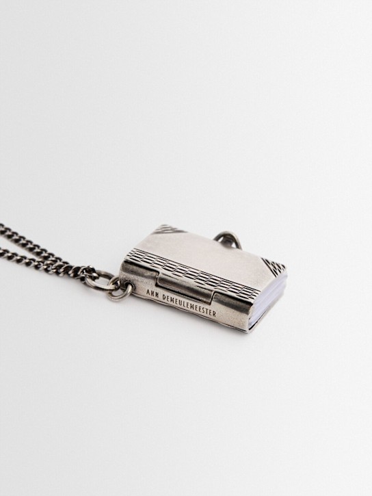 Ann Demeulemeester Jedo book pendant necklace 3 Ann Demeulemeester Jedo book pendant necklace