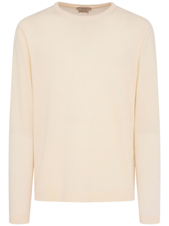 The Core Lightweight wool knit crewneck sweater