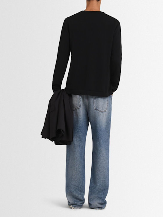 The Core Lightweight wool knit crewneck sweater 12 The Core Lightweight wool knit crewneck sweater