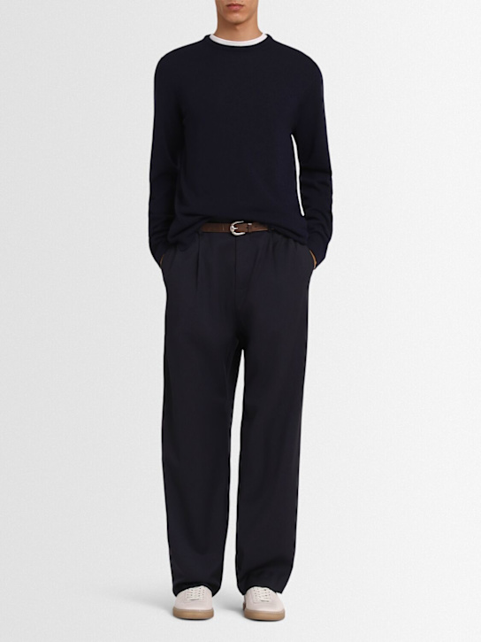 The Core Lightweight wool knit crewneck sweater 16 The Core Lightweight wool knit crewneck sweater