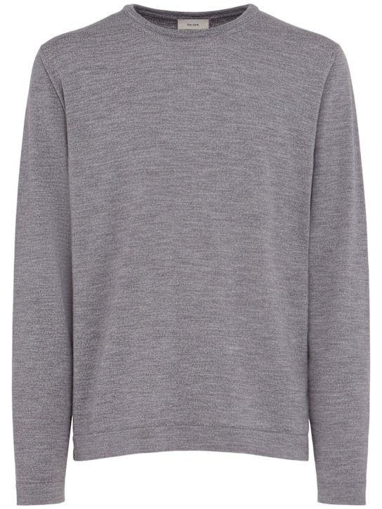 The Core Lightweight wool knit crewneck sweater 22 The Core Lightweight wool knit crewneck sweater