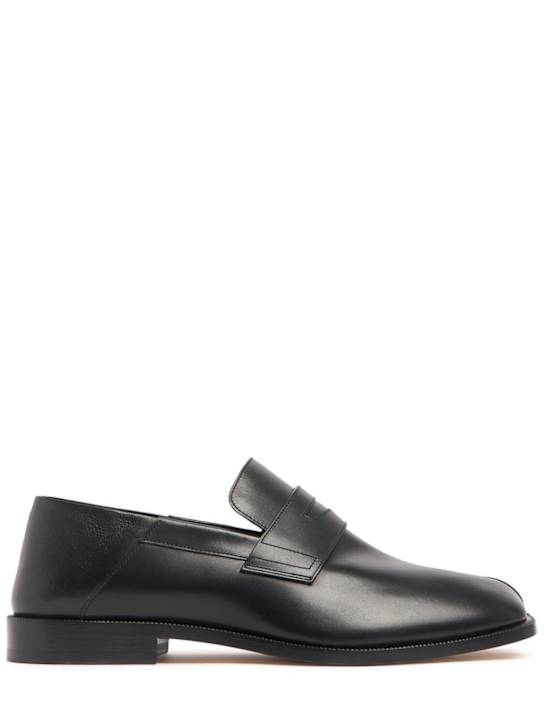 Maison Margiela Leather Tabi loafers