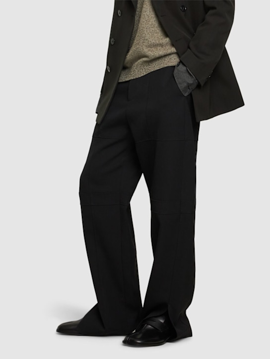 Maison Margiela Leather Tabi loafers