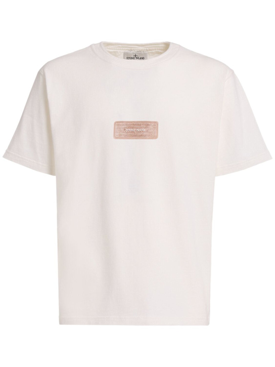 Stone Island Raw Beauty cotton jersey s/s t-shirt