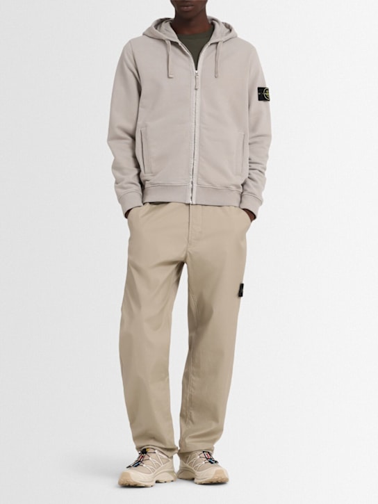 Stone Island Brushed cotton sweatshirt hoodie
