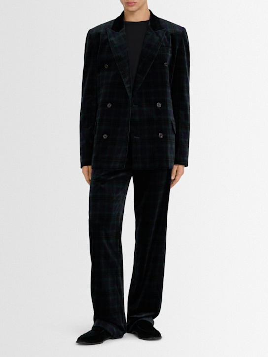 Eenk Cotton velvet straight pants