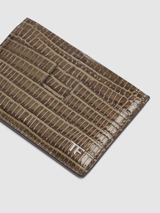 Tom Ford Tejus T-line leather card holder