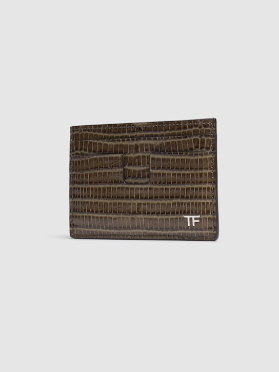 Tom Ford Tejus T-line leather card holder