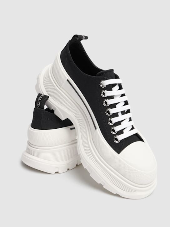 McQueen 45mm Tread slick lace-up sneakers