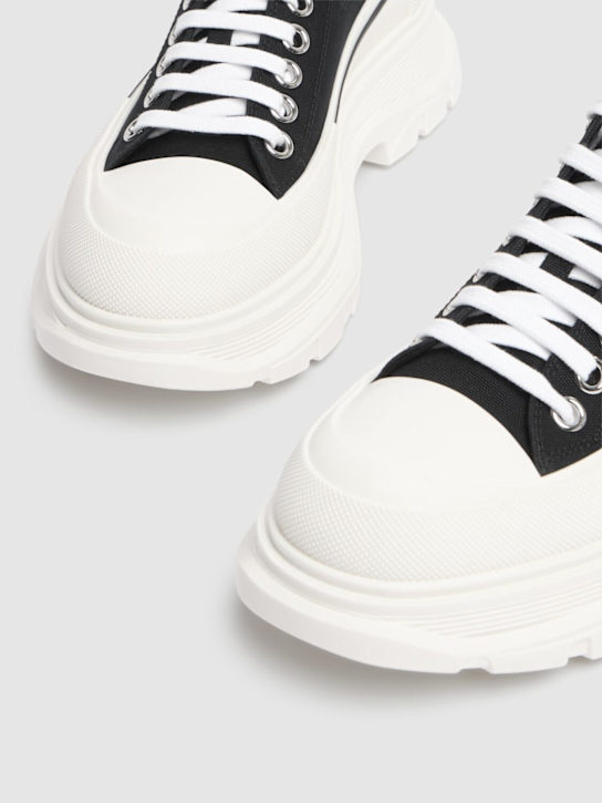 McQueen 45mm Tread slick lace-up sneakers