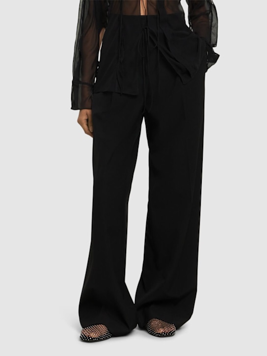 Christopher Esber 5mm Minette mesh flats