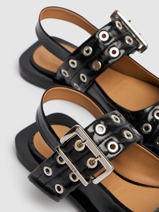 GANNI 20mm Chunky Buckle ballerina slingback 4 GANNI 20mm Chunky Buckle ballerina slingback