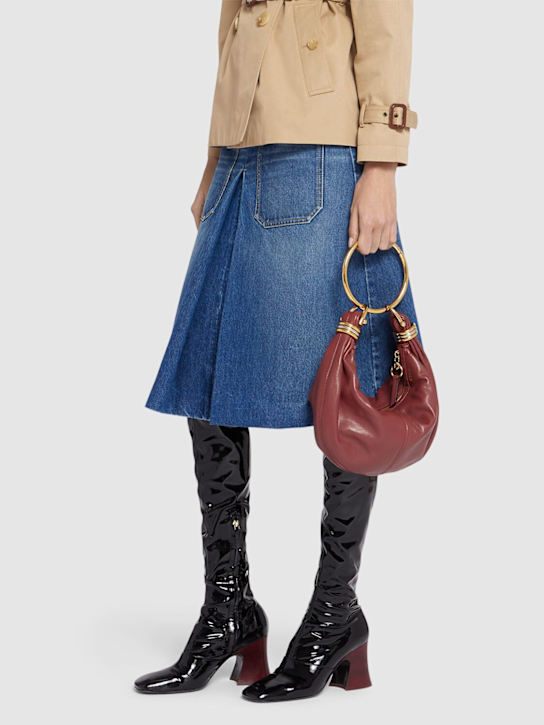 Chloé Bracelet shiny grained leather bag