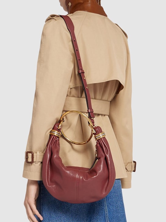 Chloé Bracelet shiny grained leather bag 3 Chloé Bracelet shiny grained leather bag