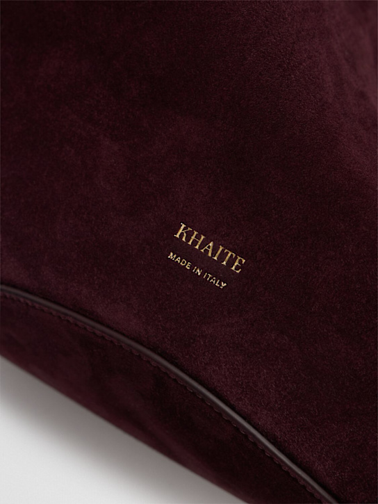 Khaite Medium Lotus suede tote bag 4 Khaite Medium Lotus suede tote bag