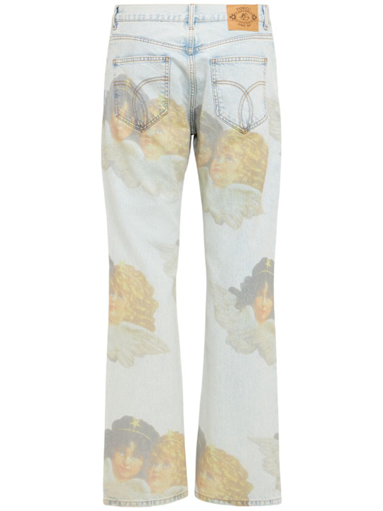 Fiorucci Angel print straight fit jeans 4 Fiorucci Angel print straight fit jeans