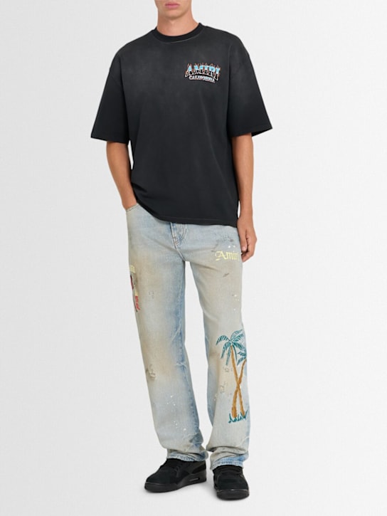 Amiri Sinners embroidered jeans
