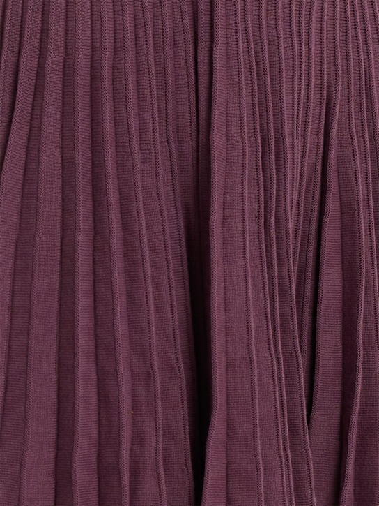 Magda Butrym Pleated cotton mini dress 4 Magda Butrym Pleated cotton mini dress