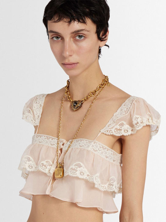 Chloé Victorian chain necklace