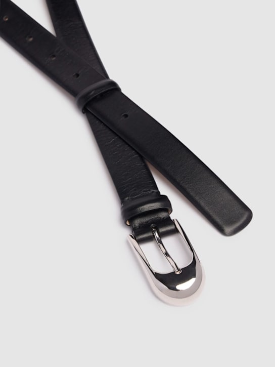 Khaite Dome smooth leather belt 3 Khaite Dome smooth leather belt