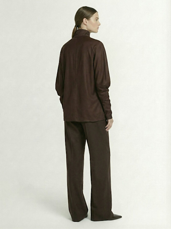 The Row Miles silk draped blouse 3 The Row Miles silk draped blouse