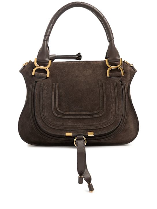 Chloé Marcie suede top handle bag
