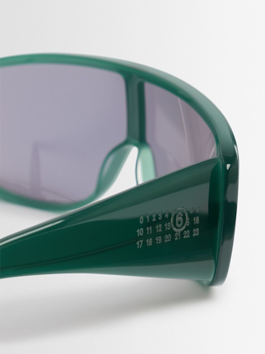 MM6 Maison Margiela MM6 Mask acetate sunglasses 4 MM6 Maison Margiela MM6 Mask acetate sunglasses