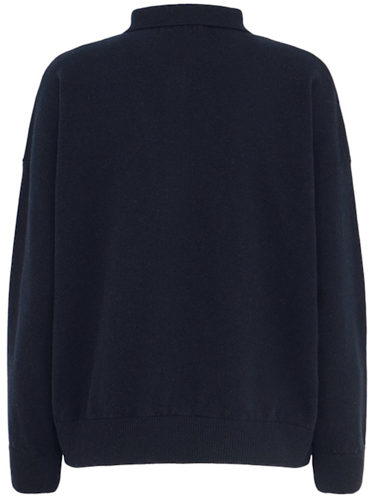 Annagreta Editta wool knit polo
