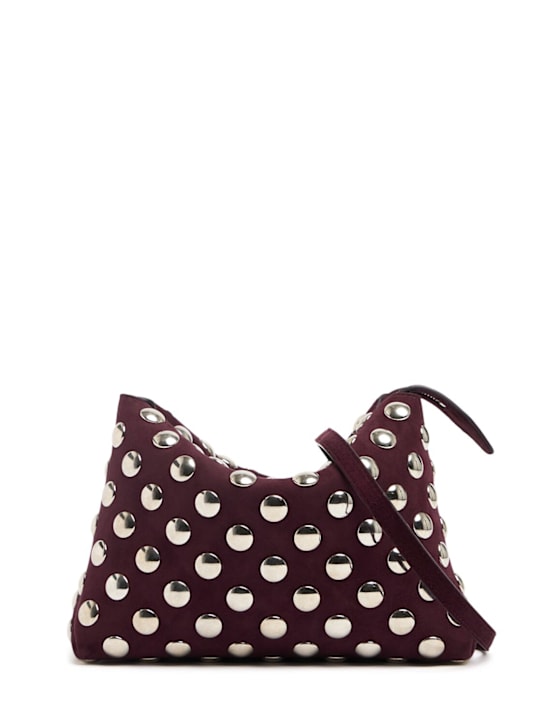 Khaite Medium Lina leather crossbody w/ studs