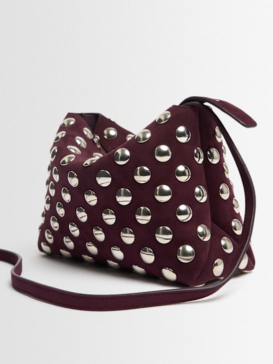 Khaite Medium Lina leather crossbody w/ studs 4 Khaite Medium Lina leather crossbody w/ studs