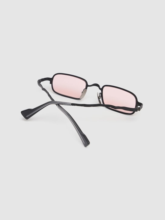 Kuboraum Berlin Z18 squared metal sunglasses 4 Kuboraum Berlin Z18 squared metal sunglasses